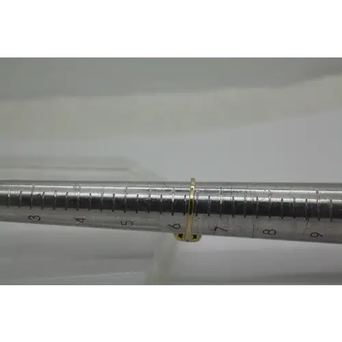 EMA 14k Y.G. Cushion Cut SMOKY TOPAZ & DIAMOND HALO ring size 6.25 #