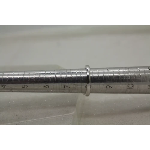 FC .925 S.S. Princess Cut CZ ANNIVERSARY BAND ring size 8