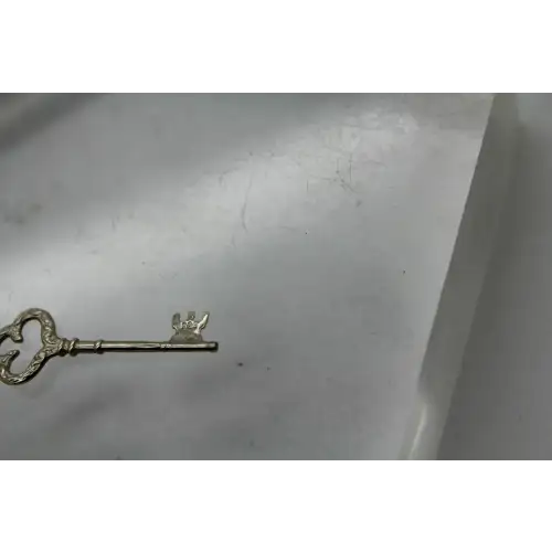 Findlay Bolivia .925 S.S. ANTIQUE SKELETON KEY dangle earrings