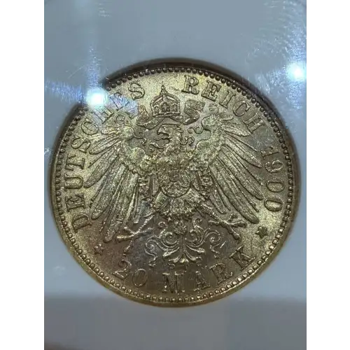 GERMAN STATES Gold 20 GOLD MARK