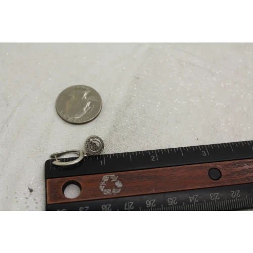 GOC .925 S.S. DIAMOND MOTION DANGLE earrings