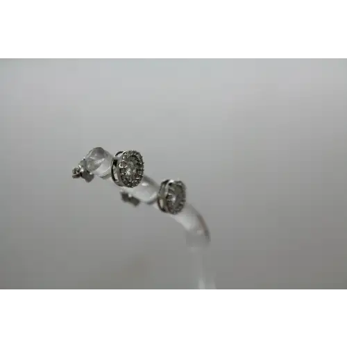 Gold 14k Earrings , with Unique Diamond (2)