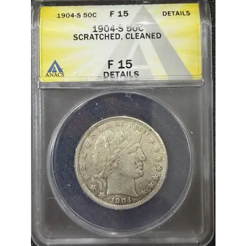 Half Dollars---Barber 1892-1915 -Silver- 0.5 Dollar