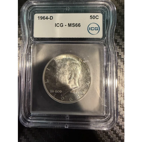 Half Dollars---Kennedy 1964 -Silver- 0.5 Dollar