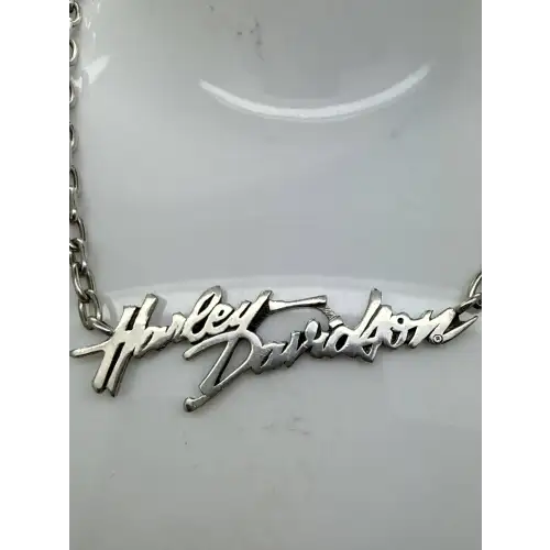 HARLEY DAVIDSON MOD .925 S.S. SCRIPT NAMEPLATE LADIES necklace 16