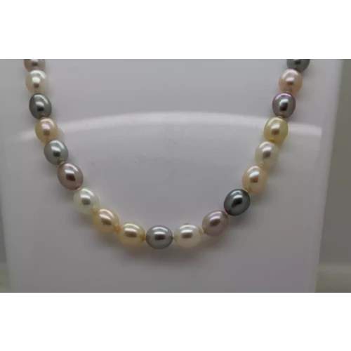 HONORA .925 S.S. PASTEL FRESHWATER PEARL necklace 18