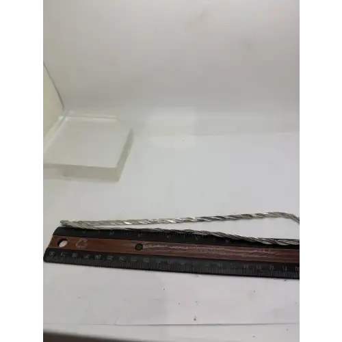 ITALY .925 S.S. BRAIDED HERRINGBONE necklace 18
