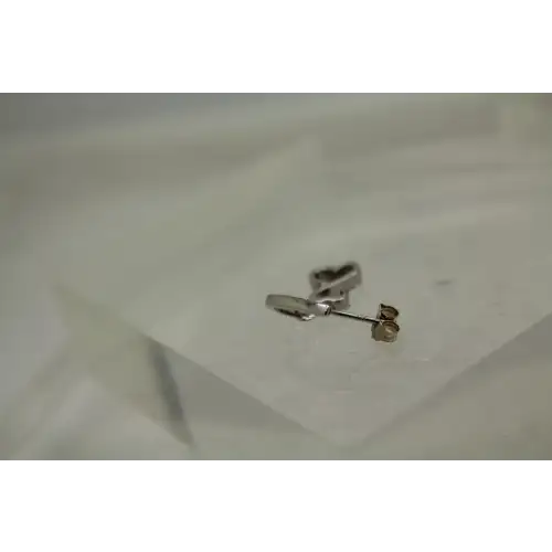 JANE SEYMOUR 14k W.G. DIAMOND OPEN HEART COLLECTION dangle