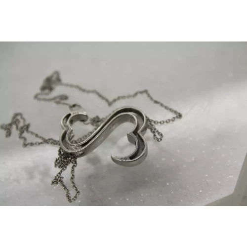JANE SEYMOUR .925 Sterling Silver Large OPEN HEART COLLECTION 18
