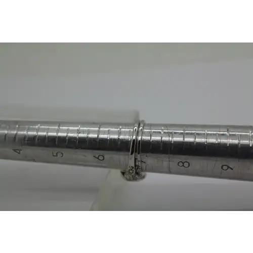 JTW 14k W.G. .50cttw DIAMOND ILLUSION HALO BRIDAL set size 7 #