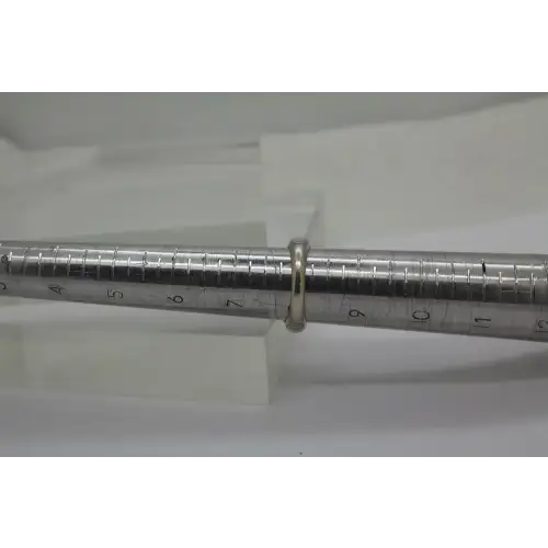 JUDITH RIPKA .925 S.S. FACETED ONYX TEXTURED ring size 8 #