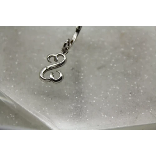 JWBR .925 S.S. JANE SEYMOUR DIAMOND OPEN HEART COLLECTION dangle