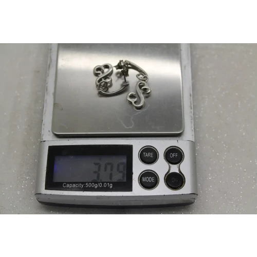 JWBR .925 S.S. JANE SEYMOUR DIAMOND OPEN HEART COLLECTION dangle