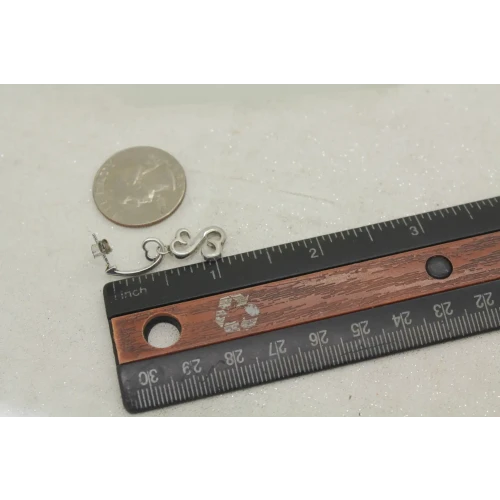 JWBR .925 S.S. JANE SEYMOUR DIAMOND OPEN HEART COLLECTION dangle