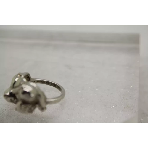 KABANA .925 S.S. 3D PLAYFUL KITTENS Design ring size 5.75