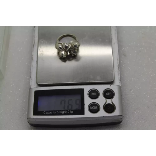 KABANA .925 S.S. 3D PLAYFUL KITTENS Design ring size 5.75