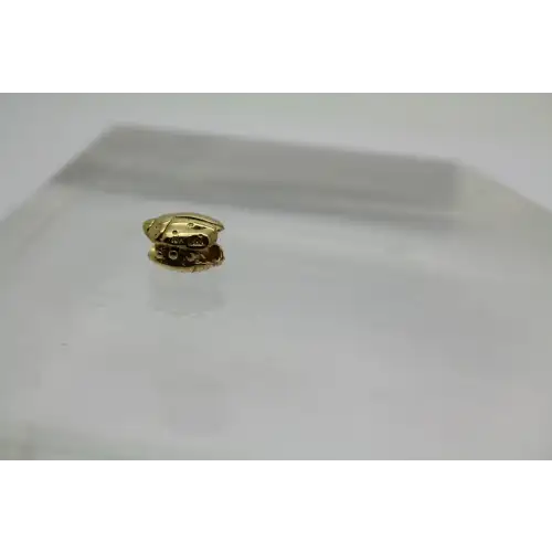 LAA TROLLBEADS 18k Y.G. LADYBUG CHARM #