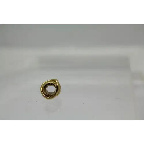 LAA TROLLBEADS 18k Y.G. LUCY KNOT CHARM #