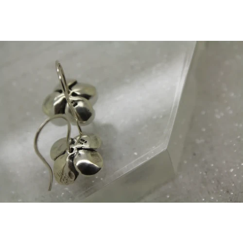 LAA TROLLBEADS .925 S.S. INTERCHANGEABLE FLOWER DANGLE earrings