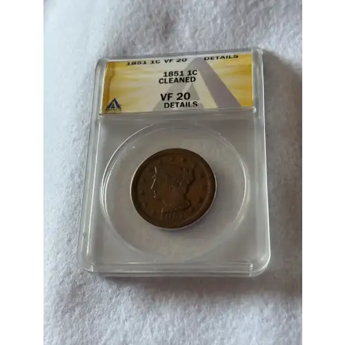 Large Cents - Braided Hair Cent (1839-1857)
