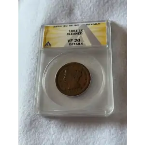 Large Cents - Braided Hair Cent (1839-1857)