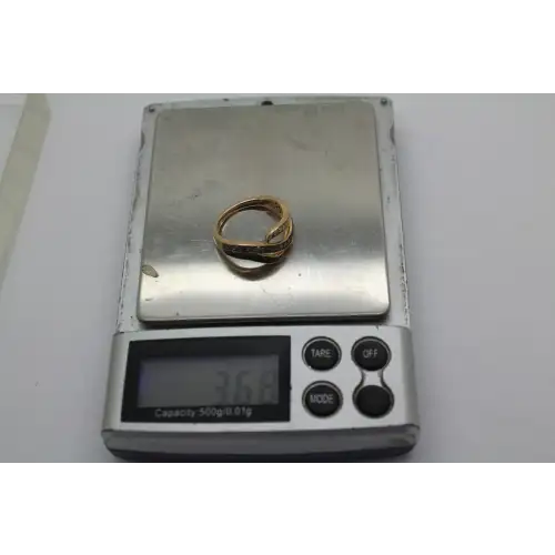 Le VIAN 14k Strawberry Gold .50ctw CHOCOLATE DIAMONDS ring size 7 #