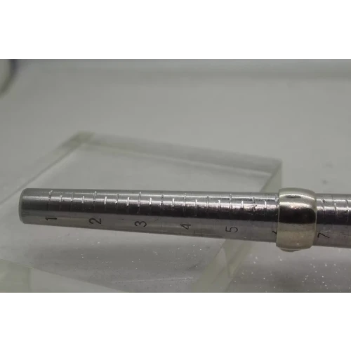 LILLY BARRACK 14k Y.G. & .925 S.S. MODERNIST NATURAL STONES ring size 6.5