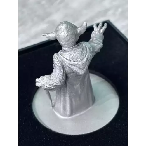 Limited Edition 2023 Star Wars Series 1 Yoda 160 Gram Silver 3D Miniature