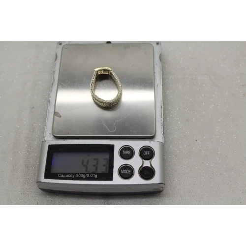 LORI BONN .925 S.S 3 STRAND SHANK RING for Slide Charms size 10.5