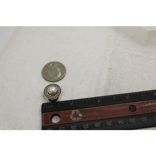 LORI BONN .925 S.S. HIGH MAINTENANCE PEARL SLIDE CHARM