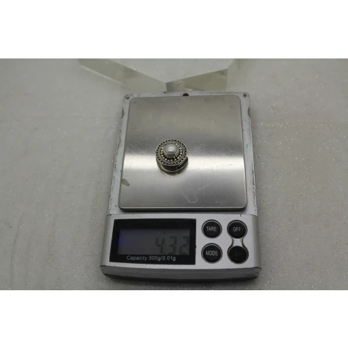 LORI BONN .925 S.S. HIGH MAINTENANCE PEARL SLIDE CHARM