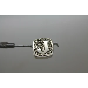 LORI BONN .925 S.S. J is for JOYFUL INITIAL SLIDE CHARM