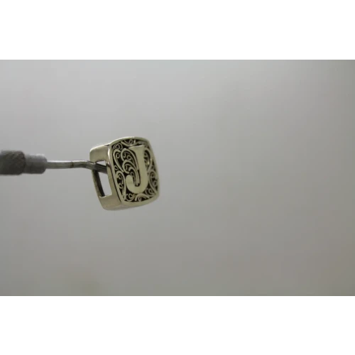 LORI BONN .925 S.S. J is for JOYFUL INITIAL SLIDE CHARM