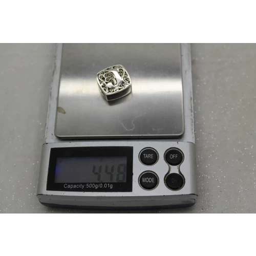 LORI BONN .925 S.S. J is for JOYFUL INITIAL SLIDE CHARM