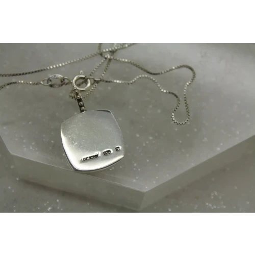 LORI BONN .925 S.S. LETTER J PENDANT necklace 18