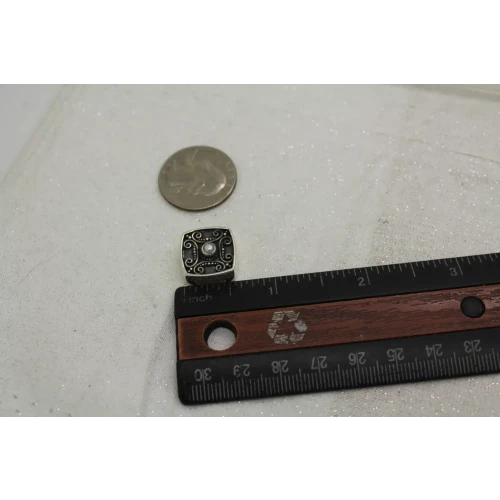 LORI BONN .925 S.S. LITTLE PEARL OF WISDOM SLIDE CHARM