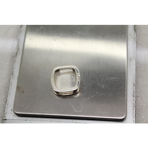 LORI BONN .925 S.S. MALTESE CROSS SQUARE SLIDE CHARM