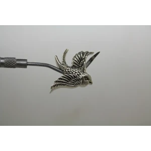 LORI BONN .925 S.S. SPARROW ME THE DETAILS BIRD SLIDE CHARM