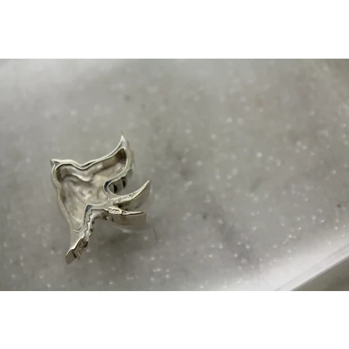 LORI BONN .925 S.S. SPARROW ME THE DETAILS BIRD SLIDE CHARM