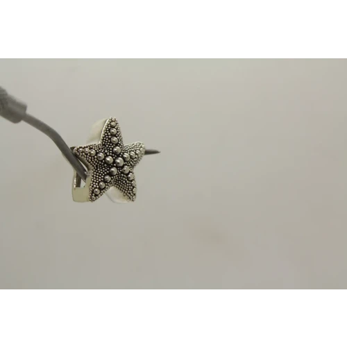 LORI BONN .925 S.S. STARFISH DIMENSIONAL SLIDE CHARM