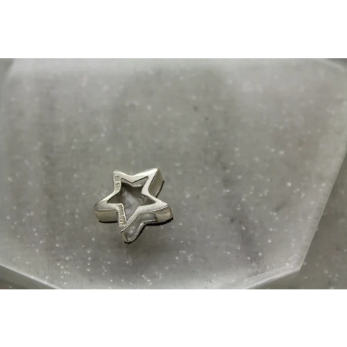 LORI BONN .925 S.S. STARFISH DIMENSIONAL SLIDE CHARM