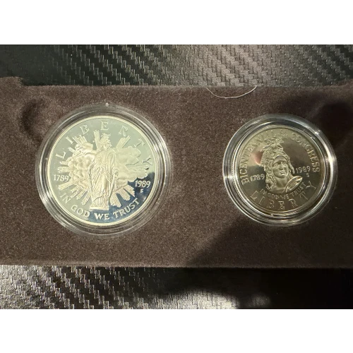 Modern Commemoratives --- Congress Bicentennial 1989-Silver- 1 Dollar