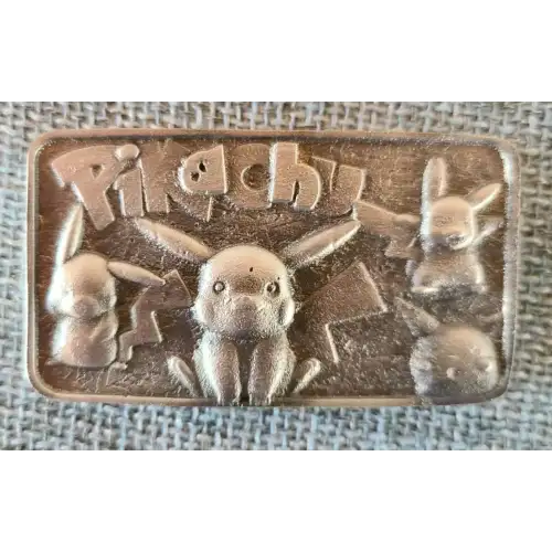 Mystery Mint 3oz Silver Pikachu Bar