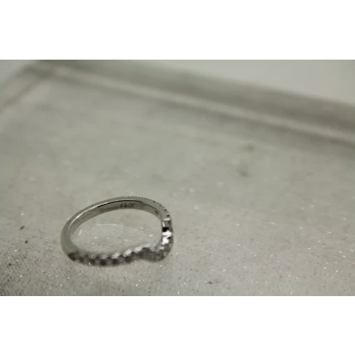 NEIL LANE 14k W.G. .50cttw DIAMOND RING ENHANCER BAND size 5