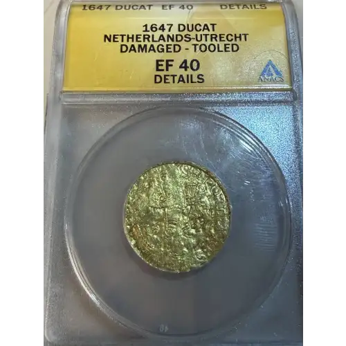 NETHERLANDS Gold DUCAT (2)