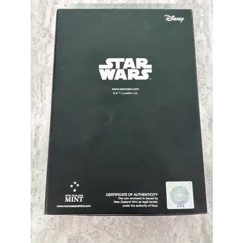 New Zealand Mint $10 2022 3 oz Pure Silver Coin - Han Solo™ in Carbonite  (2)