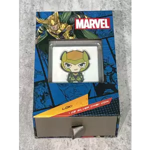 New Zealand Mint 2023 Marvel LOKI 1oz Fine Silver Chibi Coin 