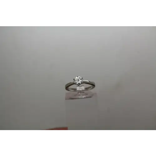 NIB .925 S.S. GRA GRADED MOISSANITE SOLITAIRE ring size 5