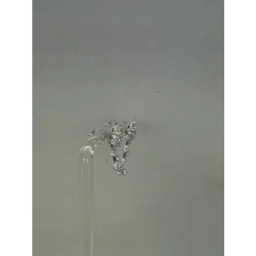 NWOT PAJ PRIME ARTS & JEWELS .925 S.S. CZ FLOWER earrings (3)