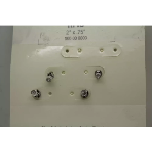 NWT .925 S.S. CZ STUD EARRINGS, Two pair, 3mm & 4mm